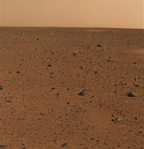 Mars Rover Spirit First Color View