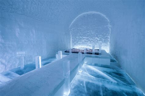 Inside the incredible Ice Hotel in Sweden where guests get to sleep in ...