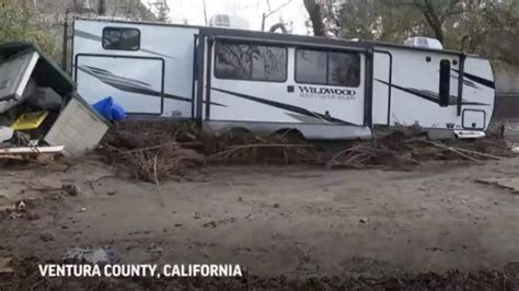 US: Residents lose home in Ventura County flooding | International - Times of India Videos