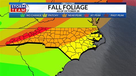 New Map Predicts Arrival Of Peak Fall Foliage In Western North Carolina | Images and Photos finder