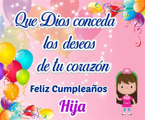 TARJETAS DE CUMPLEAÑOS PARA UNA HIJA 【GRATIS】