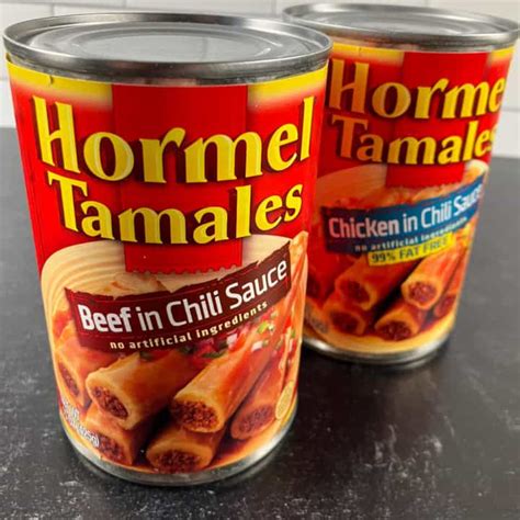 Canned Tamales Recipe (Hormel Tamales in a Can)