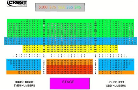 Crest Theater Sacramento Seating Chart: A Comprehensive Guide to the ...