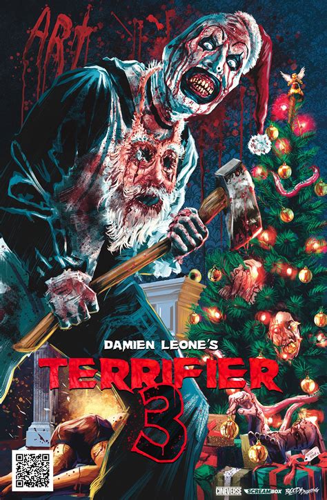 Official Poster for 'Terrifier 3' : r/movies