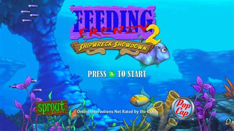 Feeding Frenzy 2: Shipwreck Showdown Title Screen (PC, PS3, Xbox 360 ...