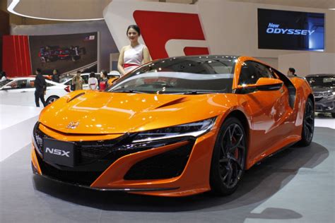 Mobil sport bermesin hybrid Honda NSX ikut mejeng di GIIAS