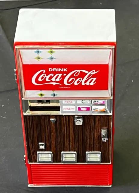 VINTAGE 90S VENDO Coca-Cola Mini Vending Machine 100% Working Rare Collectable $97.12 - PicClick