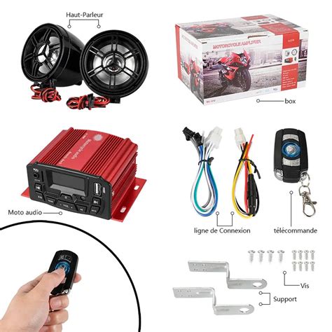 12V Audio Remote Control Motorcycle Sound System – Megamall Online Store