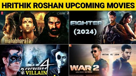 07 Hrithik Roshan Upcoming Pan Indian Movies 2023-2024 | Hrithik Roshan ...