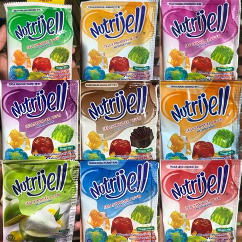 1 box of Nutrijell jelly powder various flavour | Shopee Singapore