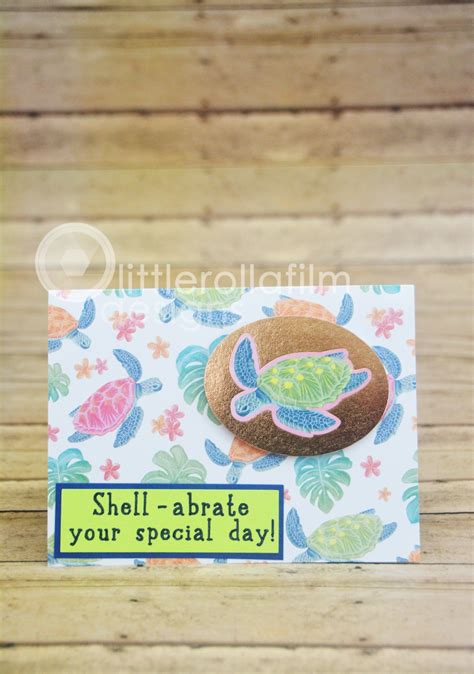 Sea Turtle Birthday Card Shell-abrate Colorful Turtles | Etsy | Birthday cards, Handmade etsy ...