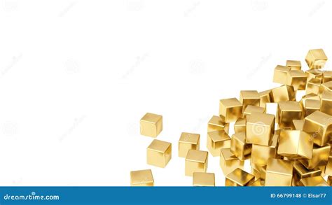 Golden bars isolated stock photo. Image of luxury, financial - 66799148