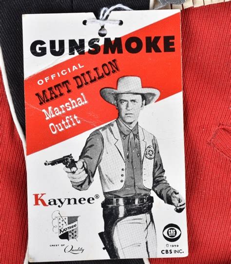 MATT DILLON GUNSMOKE MARSHALL OUTFIT