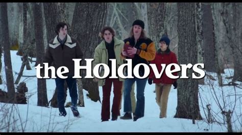 The Holdovers TV Movie Trailer - iSpot.tv