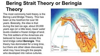 Human Migration Theories, Origin of Native Americans and DNA Activity