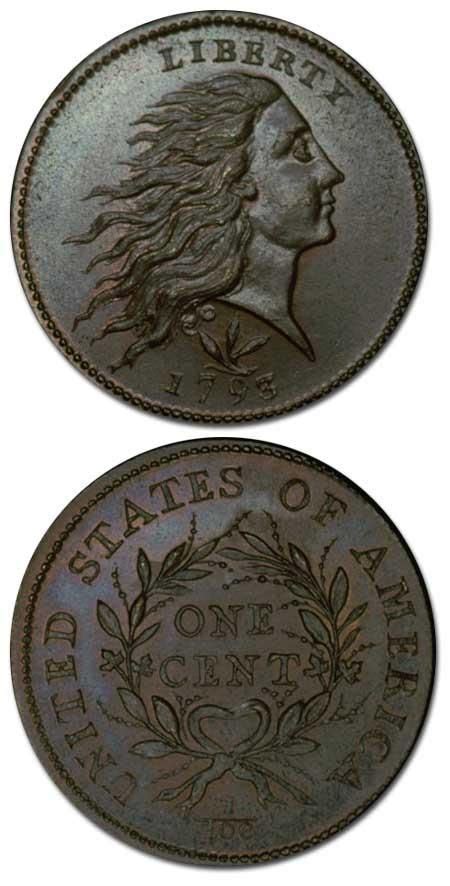 1793 United States Copper Large Cent - My CMS | Numismatic coins, Coin ...