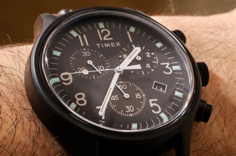 Timex MK1 Steel Chronograph 42mm Watch Review | aBlogtoWatch