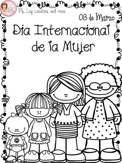 Día de la mujer | Actividades de amistad, Hojas de trabajo preescolar ...