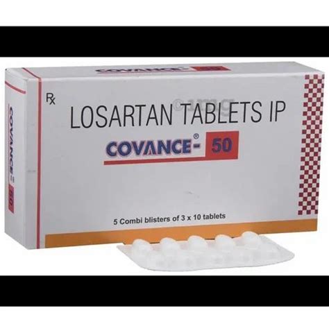 Losartan 50 Mg Tablet at Rs 86/stripe | Nana Varacha | Surat | ID ...