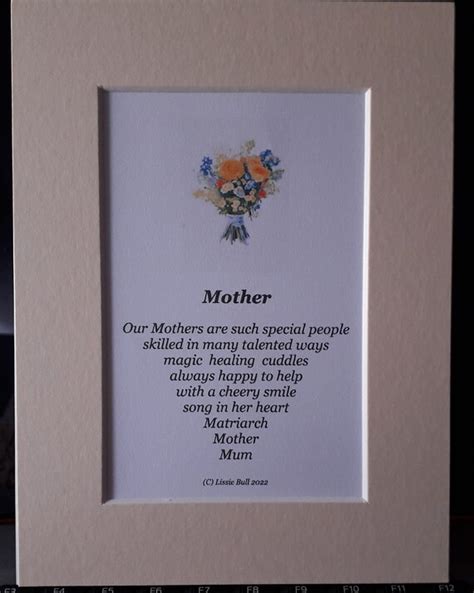 Poems for Mothering Sunday | Etsy