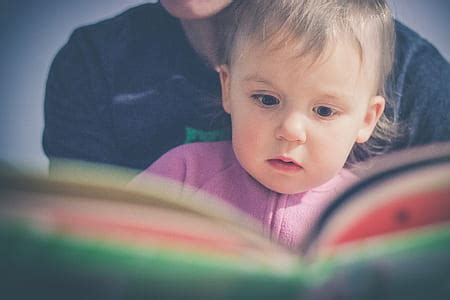 Royalty-Free photo: Child reading a book | PickPik