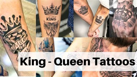 Top 83+ king queen tattoo images latest - in.coedo.com.vn