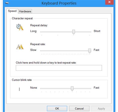 How to customize Windows 8 Cursor - Change Thickness, Blinking