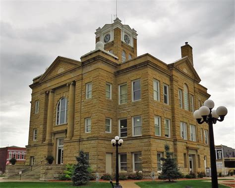 Monroe County, IA Courthouse | Albia, Iowa; the sandstone co… | Flickr