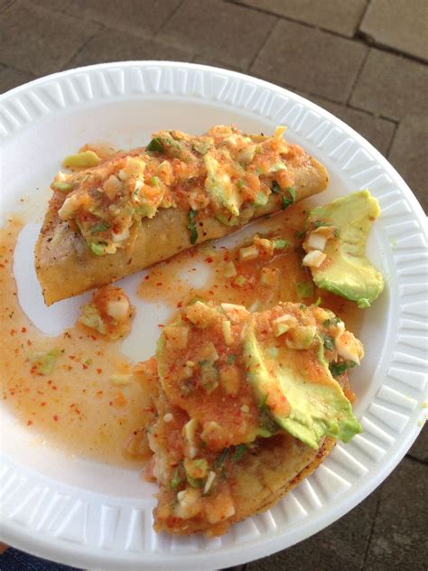 Delicious Shrimp Tacos at Mariscos Jaliscos Taco Truck in Los Angeles