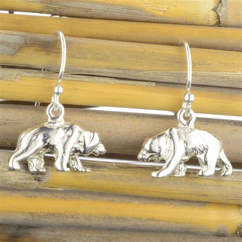 Bear Earrings - Becky Thatcher Designs