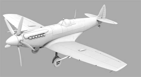 Supermarine spitfire 3D model - TurboSquid 1430570