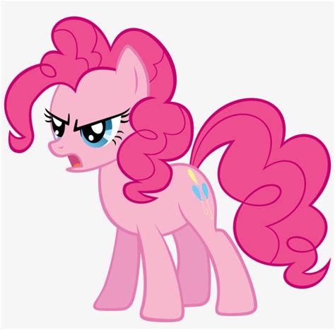 Fanmade Angry Pinkie Pie - My Little Pony Pinkie Pie Angry Transparent PNG - 923x865 - Free ...