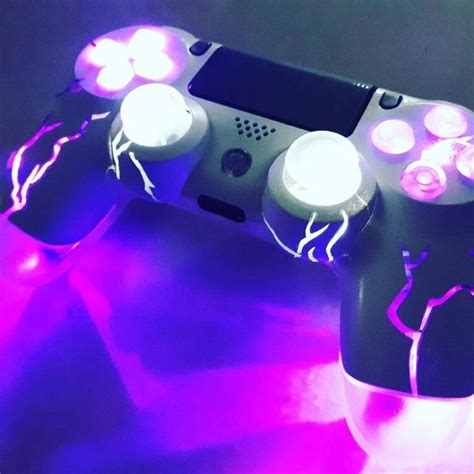 TechFire PS4 playstation 4 LED wireless custom BOLTZ | Etsy | Ps4 ...