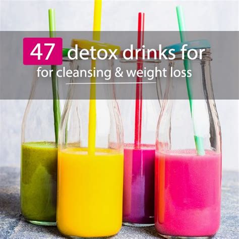 47 Detox Drinks & Recipes for Cleansing & Weight Loss | Health Wholeness