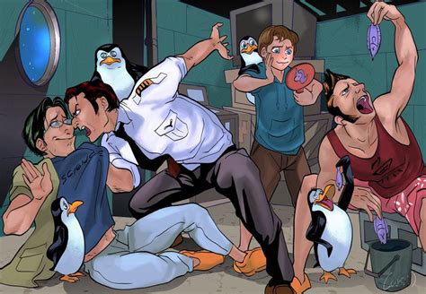 Penguins of Madagascar!! | Anime vs cartoon, Drawing cartoon characters, Humanized disney