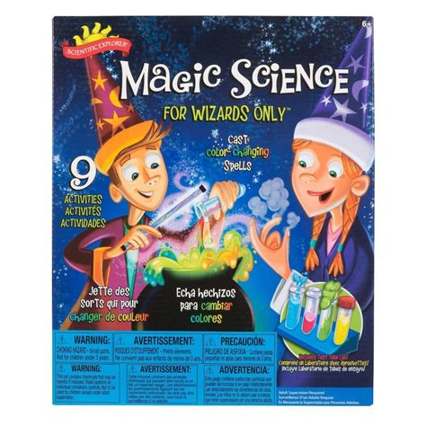 Magic Science For Wizards Only Color-Changing Spells Kit | Science for kids, Science kits, Science