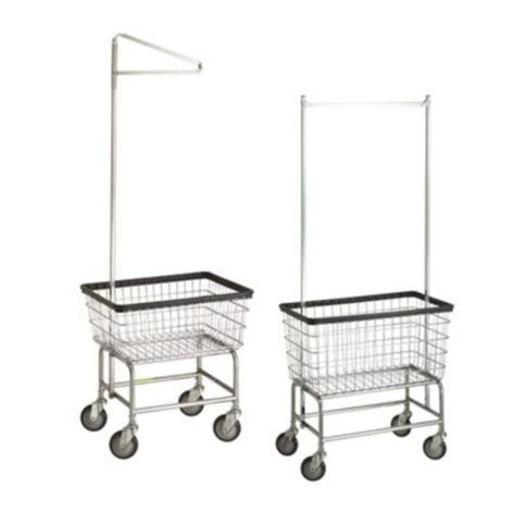 Standard Laundry Cart with Pole Rack – Manotch