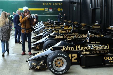 This Is The Biggest Ever Gathering of John Player Special Lotus Formula 1 Cars • Petrolicious