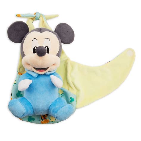 Mickey Mouse Plush in Pouch - Disney Babies - Small | shopDisney