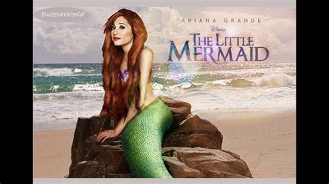 Ariana Grande - The Little Mermaid, Movie Trailer (2020) | Little ...