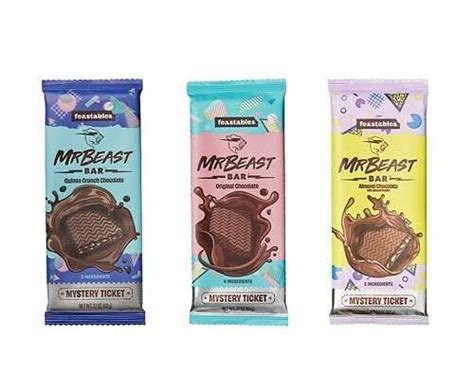 Mr Beast Chocolate Feastables - Exclusive Limited Edition Variety Pack, 2.1 ounces in Dubai ...