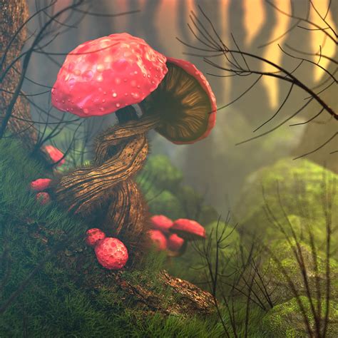 ArtStation - The Mushroom Forest