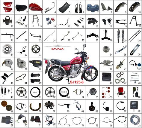 Honda Motorcycle Spare Parts