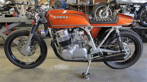 Twinline Motorcycles: 1975 Honda CB 750 Super Sport Cafe Racer - YouTube