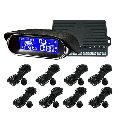 Tickas Car Reverse Backup System Parking Sensors 8 Sensors Electronics Cars Parking Assistance ...