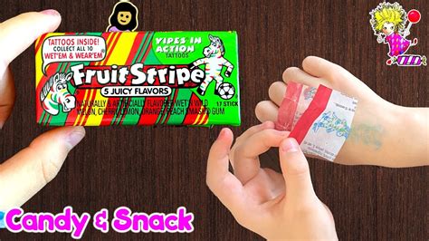 🍬 Fruit Stripe (5 Juicy Flavors) - Candy & Snack Review - YouTube