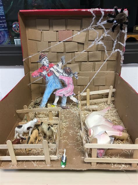 Charlotte's Web Diorama | Charlottes web activities, Diorama kids ...