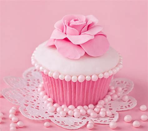 Pink Birthday Cupcake Wallpapers - Top Free Pink Birthday Cupcake Backgrounds - WallpaperAccess