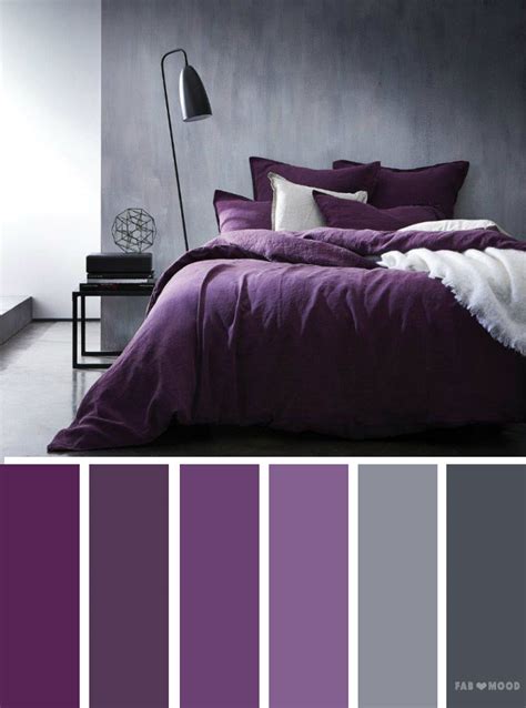 Grey and purple color inspiration,Grey and purple color schemes