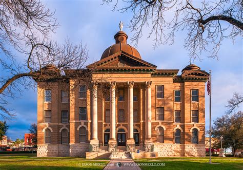 2016022704, Hays County courthouse (retired) | San Marcos, Texas | Jason Merlo Photography